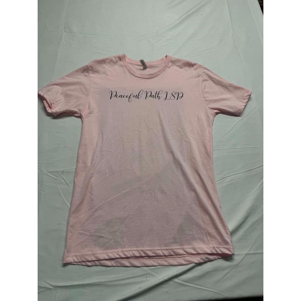 Circle Clothing Peaceful Path LSP Size medium Pink T Shirt
